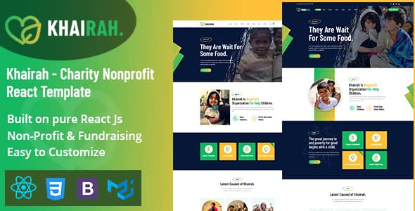 [Free Download] Khairah – Charity Nonprofit React Template (Nulled) [Latest Version]