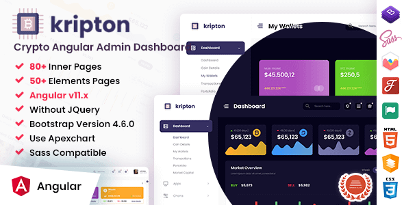 [Free Download] Kripton – Crypto Admin Angular Dashboard Template (Nulled) [Latest Version]