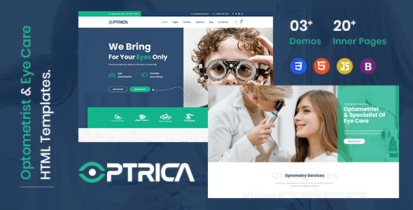 [Free Download] Optrica – Eyecare & Optometrist HTML5 Template (Nulled) [Latest Version]