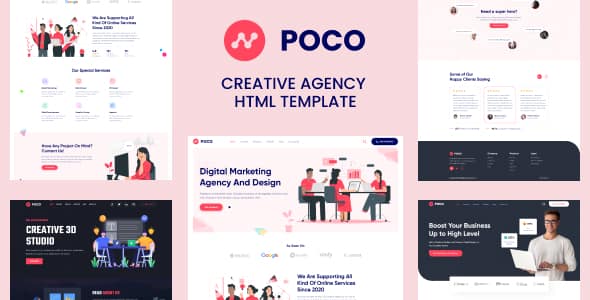 [Free Download] Poco – Bootstrap 4 Agency HTML Template (Nulled) [Latest Version]