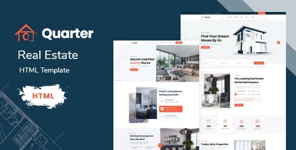 [Free Download] Quarter – Real Estate HTML Template With RTL (Nulled) [Latest Version]